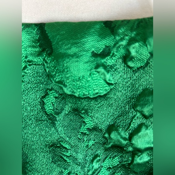 ANTHROPOLOGIE Jacquard Green Bubble Dress, Size 2, NWOT - Picture 5 of 8